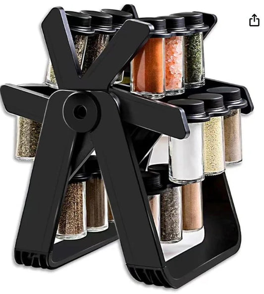 18 Jar Rotating Spice Rack